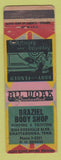 Matchbook Cover - Braziel Body Shop Chattanooga TN WEAR
