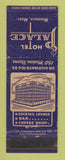 Matchbook Cover - Hotel Palace Missoula MT WORN