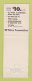 Matchbook Cover - Four Queens Casino Las Vegas NV