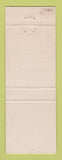 Matchbook Cover - Don Garnache Auburn Selectman Election