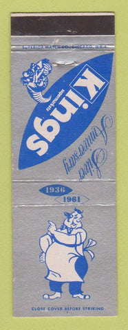 Matchbook Cover - King's Markets Grocery 1961