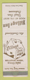 Matchbook Cover - Village Inn Bellevue WA WEAR