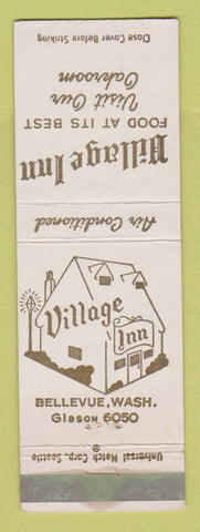 Matchbook Cover - Village Inn Bellevue WA WEAR
