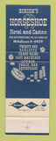 Matchbook Cover - Binion's Horseshoe Casino Hotel Las Vegas NV