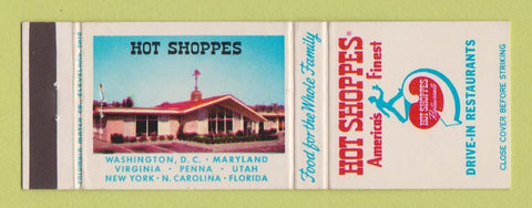 Matchbook Cover - Hot Shoppes Restaurants CHAIN