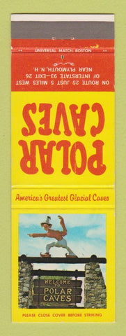 Matchbook Cover - Polar Caves Plymouth NH