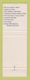 Matchbook Cover - Polar Caves Plymouth NH