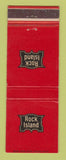 Matchbook Cover - Rock Island Railroad