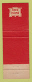 Matchbook Cover - Rock Island Railroad