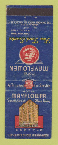Matchbook Cover - Mayflower Hotel Seattle WA WEAR