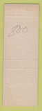 Matchbook Cover - Price Rite Grocery  SAMPLE WEAR