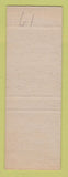 Matchbook Cover - Graham Bros Market Orland SAMPLE WEAR