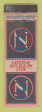 Matchbook Cover - National Republic Club Lion Canada 1929 WEAR