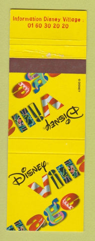 Matchbook Cover - Disney Village
