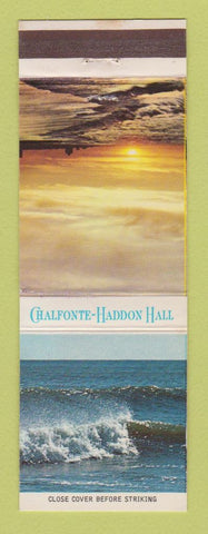 Matchbook Cover - Chalfonte Haddon Hall Atlantic City NJ