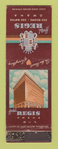 Matchbook Cover - Hotel Regis Omaha NE WORN