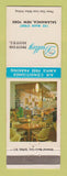 Matchbook Cover - Dudley Motor Hotel Salamanca NY