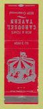 Matchbook Cover - Bob & Tom's Carousel Tavern