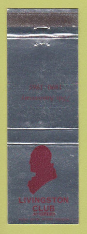 Matchbook Cover - Livingston Club 1965