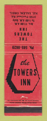 Matchbook Cover - The Towers Inn Salem OR