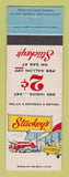 Matchbook Cover - Stuckey's oil gas Eastman GA