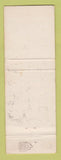 Matchbook Cover - Tommy's Barber Shop