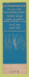 Matchbook Cover - Oakland International Airport CA Royal Hawaiian Terrace