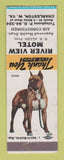 Matchbook Cover - River View Motel Charleston WV