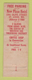 Matchbook Cover - Plaza Hotel St Louis MO WORN