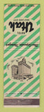 Matchbook Cover - Hotel Utah Salt Lake City UT