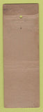 Matchbook Cover - Carburetor Fuel Filter ES Cowie Electric Wichita KS WORN