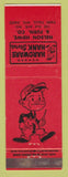 Matchbook Cover - Hardware Hank Store Nelson furniture Park Falls WI