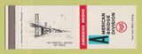 Matchbook Cover - USS American Bridge Division San Francisco Oakland Bay CA