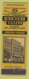 Matchbook Cover - Hotel Beecher Somerset KY