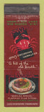 Matchbook Cover - The Broiler Restaurant Seattle WA WEAR