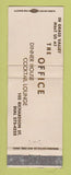 Matchbook Cover - The Office Restaurant Grass Valley CA WEAR