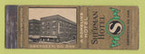 Matchbook Cover - Sherman Hotel Aberdeen SD