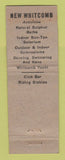 Matchbook Cover - Hotel Whitcomb St Joseph MO