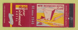 Matchbook Cover - New Richmond Hotel Seattle WA