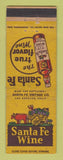 Matchbook Cover - Santa Fe Wine Los Angeles CA WEAR