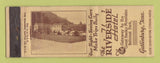 Matchbook Cover - Riverside Hotel Gatlinburg TN WEAR