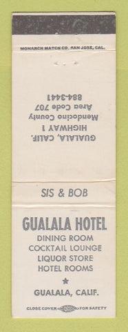 Matchbook Cover - Gualala Hotel CA