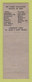 Matchbook Cover - Lin Moor Carry Out Liquor Budweiser Schlitz Beer