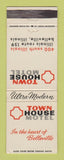 Matchbook Cover - Town House Motel Belleville IL