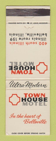 Matchbook Cover - Town House Motel Belleville IL