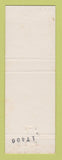 Matchbook Cover - Auggie's Restaurant Fairbanks AK WEAR