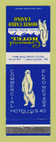 Matchbook Cover - Commercial Hotel Monte Carlo Casino Elko NV