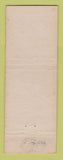 Matchbook Cover - Del Haven White House Cottages College Park MD