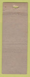Matchbook Cover - Selwyn Hotel Charlotte NC POOR STRIKER