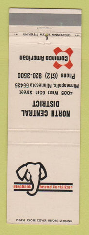 Matchbook Cover - Elephant Fertilizer Minneapolis MN